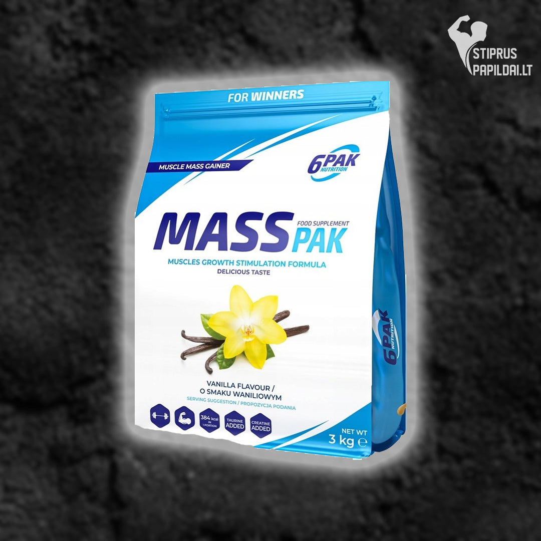 6PAK MASS PAK 1KG