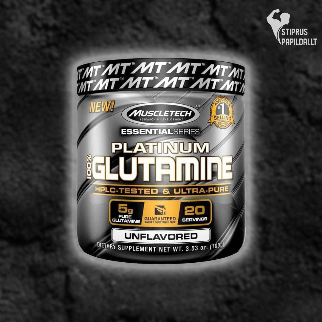 MUSCLETECH Platinum Glutamine 100g