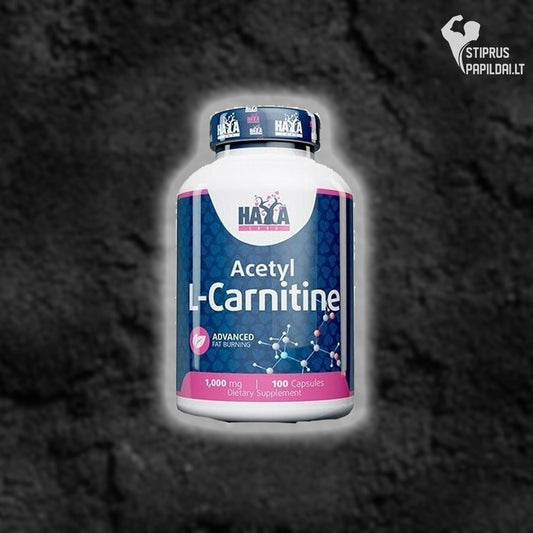 HAYA LABS Acetyl L-Carnitine 100kaps.